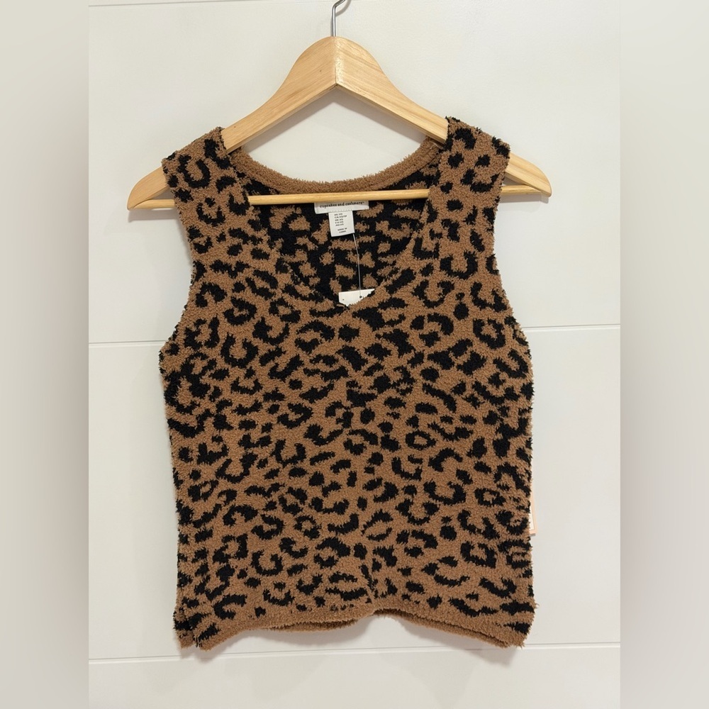 ✨NWT✨Cupcakes & Cashmere:Tank Top & Shorts Pajama Set-Size XS(ptp approx 16.5in) - Picture 2 of 14